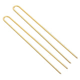 Maxbell 5xU Shape Lady Hair Pin Multi Color Women Hair Clip DIY Jewelry golden