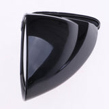 Maxbell Black Plastic Motorboat Universal Right Side Mount Rearview Mirror