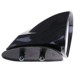 Maxbell Black Plastic Motorboat Universal Right Side Mount Rearview Mirror