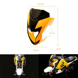 Maxbell Windshield Wind Screen Fairing Headlight Cover for Honda Grom MSX125 Red