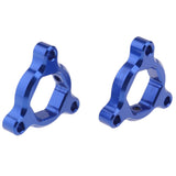 Maxbell CNC Aluminum Motorcycle Front Suspension Fork Preload Adjusters 19mm Blue