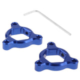 Maxbell CNC Aluminum Motorcycle Front Suspension Fork Preload Adjusters 19mm Blue