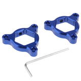 Maxbell CNC Aluminum Motorcycle Front Suspension Fork Preload Adjusters 19mm Blue
