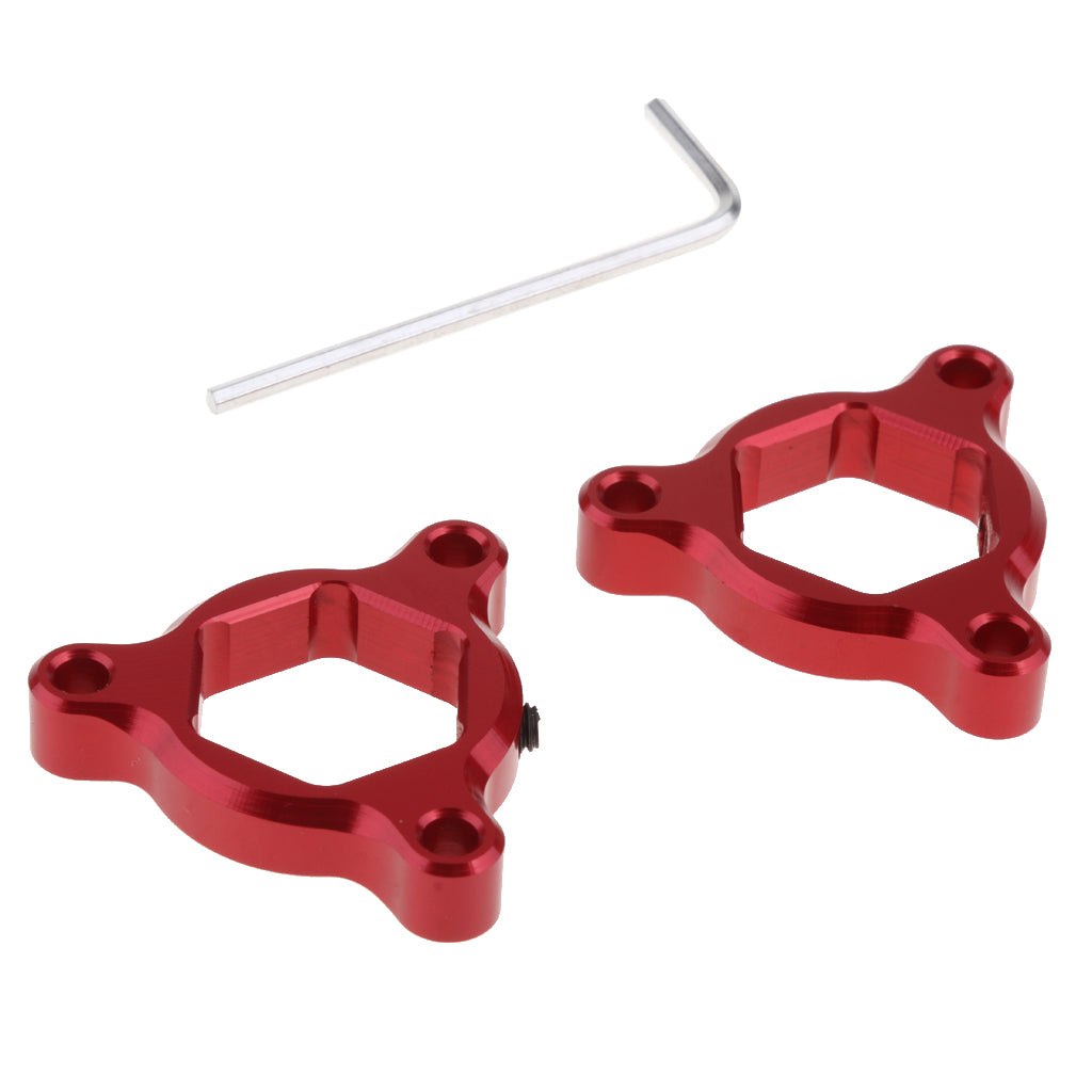 Maxbell CNC Aluminum Motorcycle Front Suspension Fork Preload Adjusters 14mm Red
