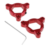 Maxbell CNC Aluminum Motorcycle Front Suspension Fork Preload Adjusters 14mm Red