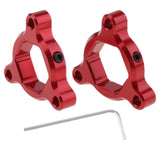 Maxbell CNC Aluminum Motorcycle Front Suspension Fork Preload Adjusters 14mm Red