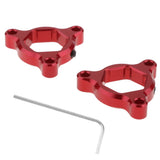 Maxbell CNC Aluminum Motorcycle Front Suspension Fork Preload Adjusters 14mm Red