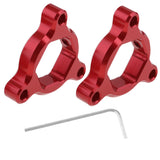 Maxbell CNC Aluminum Motorcycle Front Suspension Fork Preload Adjusters 14mm Red