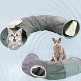 Maxbell Cat Toy Collapsible Tunnel Tube for Small Pets, Bunny Rabbits, Puppy, Dogs
