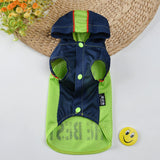 Maxbell Small Dog Outdoor Vest Soccer Print Pattern Pet Spring Summer Vest Green M