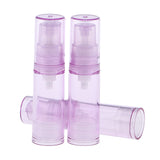 Maxbell 3x Empty Airless Pump Bottle Refilled Cosmetic Lotion Serum Container Purple