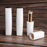 Maxbell 3pcs 11.1mm Empty Lipstick Tubes Lip Balm DIY Container Tube Bottles White