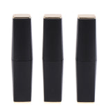 Maxbell 3pcs 11.1mm Empty Lipstick Tubes Lip Balm DIY Container Tube Bottles Matte Black