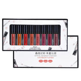 Maxbell 10 Color Matt Velvet Lip Gloss Liquid Lipstick Non-sticky Waterproof Makeup