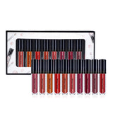 Maxbell 10 Color Matt Velvet Lip Gloss Liquid Lipstick Non-sticky Waterproof Makeup