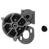 Maxbell RC Car Center Gear Box Assembly Parts with Motor Seat for SCX10 Black