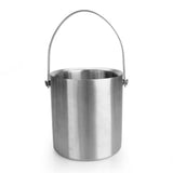 Maxbell Stainless Steel Double Walled Insulated Ice Bucket Wine Cooler with Lid 2L