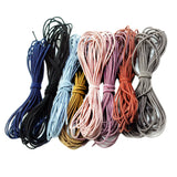 Maxbell 2mm Colorful Elastic Hairband Ponytail Holder DIY Hair Ties Materials 40m