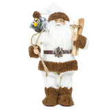 Maxbell Christmas Plush Santa Claus Doll Gift Toy Christmas Ornament  21 x 8 x 30cm