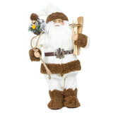 Maxbell Christmas Plush Santa Claus Doll Gift Toy Christmas Ornament  21 x 8 x 30cm