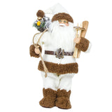 Maxbell Christmas Plush Santa Claus Doll Gift Toy Christmas Ornament  21 x 8 x 30cm