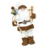 Maxbell Christmas Plush Santa Claus Doll Gift Toy Christmas Ornament  21 x 8 x 30cm