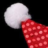 Maxbell Christmas Santa Claus Hat Party Sequins Hats Cap Xmas Festive Costume Red