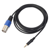 Maxbell 1.5 m Stereo 3.5mm Male to XLR Male Audio Wire for Microphone Speaker Mixer
