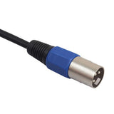 Maxbell 1.5 m Stereo 3.5mm Male to XLR Male Audio Wire for Microphone Speaker Mixer