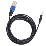 Maxbell 1.5 m Stereo 3.5mm Male to XLR Male Audio Wire for Microphone Speaker Mixer