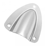 Maxbell 316 Stainless Steel Large Clam Shell Vent Wire Cable Cover For Boats Marine