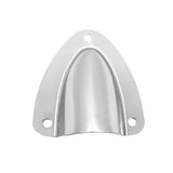 Maxbell 316 Stainless Steel Large Clam Shell Vent Wire Cable Cover For Boats Marine