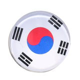 Maxbell Round Buttons 32 Teams National Flag Football Fans Brooch Korea