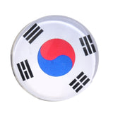 Maxbell Round Buttons 32 Teams National Flag Football Fans Brooch Korea