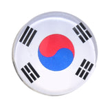 Maxbell Round Buttons 32 Teams National Flag Football Fans Brooch Korea