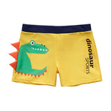 Maxbell Kids Swimsuit Shorts Swimwear Youth Swimming Bath Pants Crocodile Yellow XL