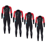 Maxbell 3mm Diving Wetsuit One-Piece Diving Suit Shirt Jacket Jumpsuit for Men M