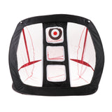 Maxbell Portable Golf Chipping Net Golfing Target Net Bag for Practice Black Red