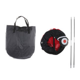 Maxbell Portable Golf Chipping Net Golfing Target Net Bag for Practice Black Red