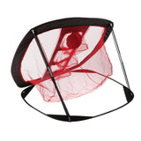 Maxbell Portable Golf Chipping Net Golfing Target Net Bag for Practice Black Red