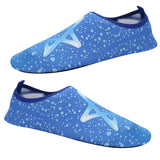 Maxbell Unisex Non-slip Water Shoes for Swimming Diving Yoga Fitness Blue 41 42