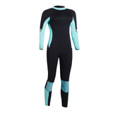 Maxbell Women Full Body Wetsuit UPF 50+ Scuba Diving Surf Rash Guard Sky Blue XS