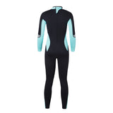 Maxbell Women Full Body Wetsuit UPF 50+ Scuba Diving Surf Rash Guard Sky Blue XS