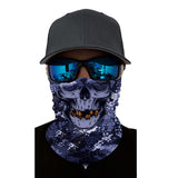 Maxbell Warmer Skull Neck Face Mask Bandana Bike Riding Head Scarf Ski Headband 175