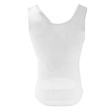 Maxbell Mens Body Shaper Corset Vest Slimming Shapewear Compression T-Shirt XL White