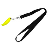 Maxbell Plastic Scuba Diving Outdoor Emergency Survival Whistle with Lanyard Yellow