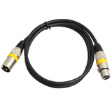 Maxbell XLR Cable Male to Female M/F Audio Cord For Microphone Mixer 5 meters