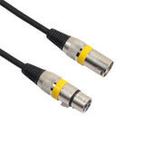 Maxbell XLR Cable Male to Female M/F Audio Cord For Microphone Mixer 5 meters