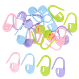 Maxbell 20pcs Colorful Plastic Knitting Crochet Locking Stitch Markers