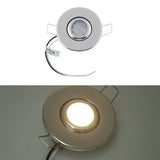 Maxbell 2.6 Inch 12V 1.1W Tilt Ceiling Light Spotlight Downlight Recessed